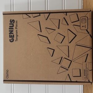 Osmo Learning Genius Tangram Pieces Complete New In Box & Storage Container